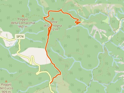 CAI-521B - Le Canove (P.so dell'Eremo) - Gamogna