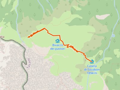 CAI-753 - Casera di Focobon - Passo dei Fochet di Focobon - inn. sent. 751