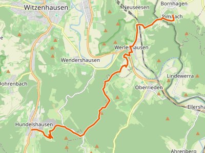 GR-X7 - Herkulesweg - Etappe 8