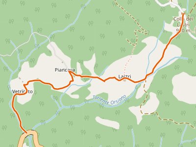 CAI-2 - Ponti di Perticava - Colla dei Lastri