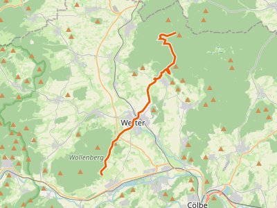 GR-X13 - Studentenpfad (Abschnitt 4, Bad Wildungen - Marburg)