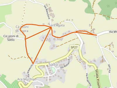 CAI-434B - Percorso CAI 434B