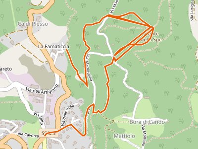 CAI-192 - Castel d'Aiano - Monte della Spe - Famaticcia