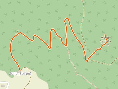 CAI-347A - Lagacci (percorso CAI 347) - Monte Castello