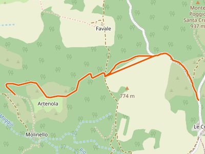 CAI-059A - Artenola - Le Croci