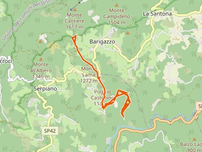 CAI-473 - Diga di Riolunato - Piane di Mocogno