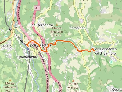 CAI-021 - Percorso CAI 021