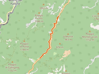 CAI-159 - Abetaia - Passo della Collina