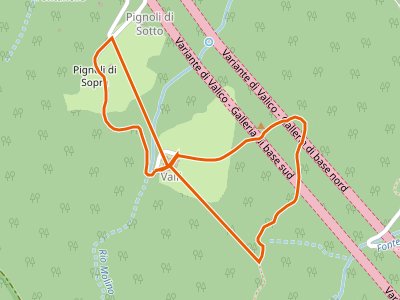 CAI-013 - Santuario di Bocca di Rio - Percorso 005