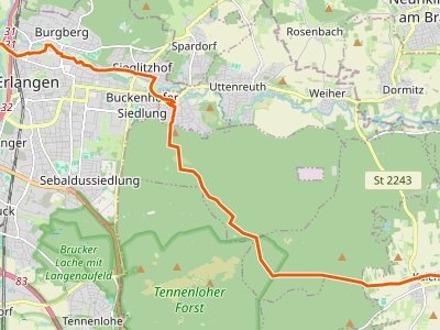 PR - Erlangen(Schlachthof)–Kalchreuth