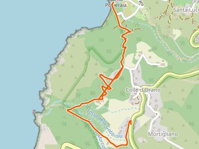 CAI-127 - Colle d'Orano - Patresi Mare