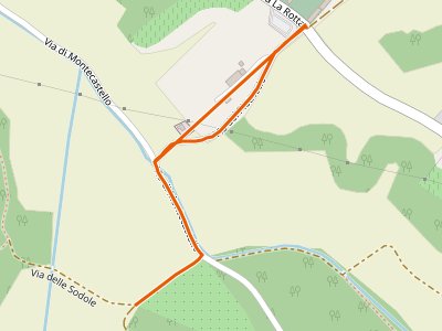 CAI-04A - San Andrea (Pontedera) - Le Capannacce-raccordo sentieri 03-04