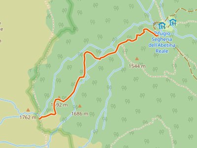 CAI-681B - Rifugio Abetina Reale - Percorso 633