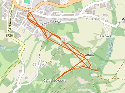 CAI-697 - L'Eremo - Campo Pianelli - Pietra di Bismantova - L'Eremo