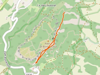 CAI-699A - L'Eremo - Percorso 699