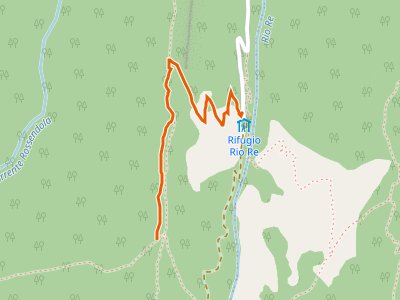 CAI-639B - Rifugio Rio Re - Percorso 639