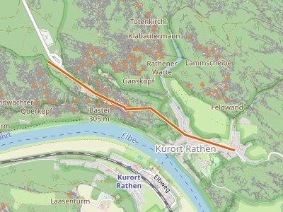 PR - Rundweg Roter Punkt (Meißen - Schmilka)