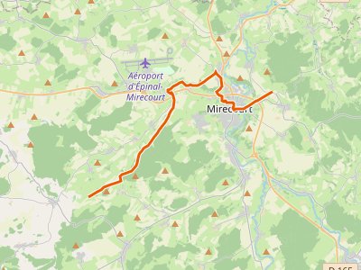 GR 507 - De Charmes à Contrexéville