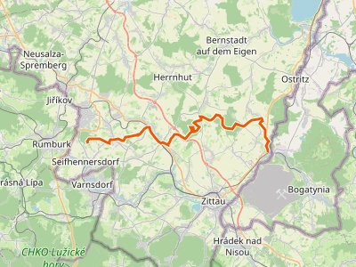 PR - Silberteich - Hirschfelde (gelber Strich)