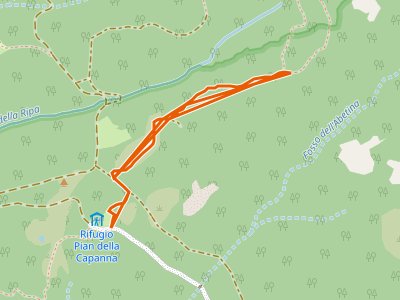 CAI-808A - Pian delle Capanne - Monte dei Frati