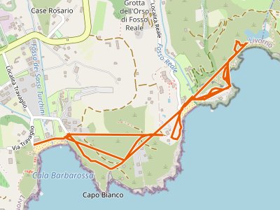 CAI-223 - Piazza porto Azzurro - laghetto di Terranera