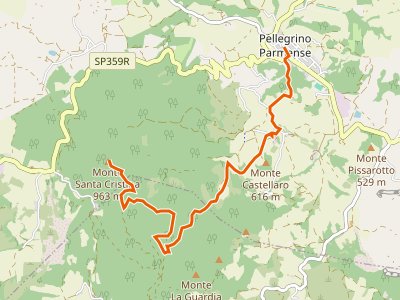 CAI-804 - Pellegrino Parmense - Monte Santa Cristina