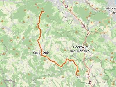 PR - [Č] Radimovice - Pláně pod Ještědem