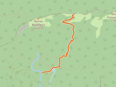 CAI-167B - Oasi Polveracchio - Innesto 167 tra Raianetta e Polveracchio
