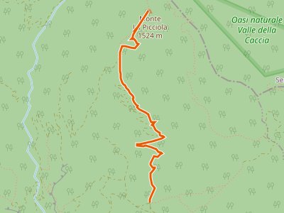 CAI-154B - Piano di Montenero (innesto 154) - Monte La Picciola