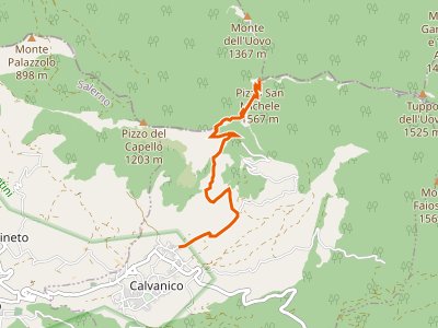 CAI-115 - Capo Calvanico - Pizzo San Michele