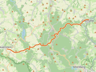GR-GG - Fernwanderweg Görlitz – Greiz (Teil Glashütte – Frauenstein)