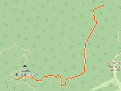 CAI-106B - Piani di Giffoni (innesto SI) - Butto della neve