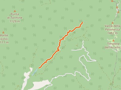 CAI-106A - Serra Migliorito (innesto 171) - Capo di Fiume (innesto 106)