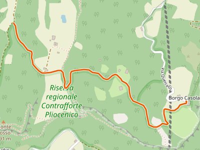 CAI-813A - Percorso CAI 813A