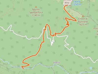 CAI-238 - Località Fontanelle - Ciesco Alto intersezione GTP