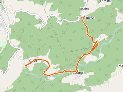 CAI-912 - Ciampate del diavolo (Tora e Piccilli) - Santuario Maria Santissima dei Lattani (Roccamonfina)