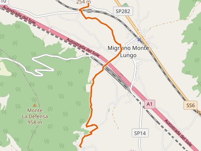 CAI-904 - Caspoli (Mignano Monte Lungo) - San Pietro Infine (Taverna di San Cataldo)