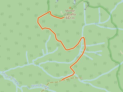 CAI-124A - Monte Castello - Sentiero CAI 124