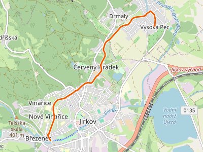 PR-1679 - [M] Vysoká Pec - Jirkov, U rybníka (rest.)