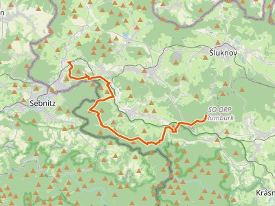 PR-1677 - [M] Zelený kříž - Horní Poustevna