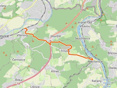 PR-1028 - [M] Měchenice - Všenory