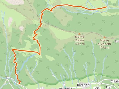 CAI-265 - Valcanale - Val Sanguigno incrocio 232