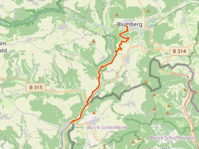 PR - Schluchtensteig Etappe 1 [Stühlingen - Blumberg]
