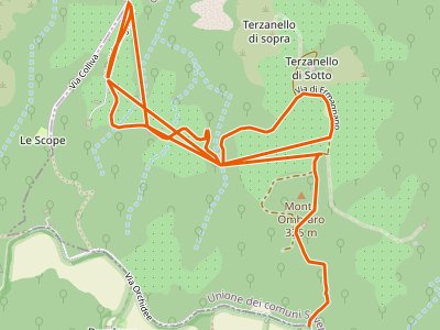 CAI-122B - Percorso CAI 122B